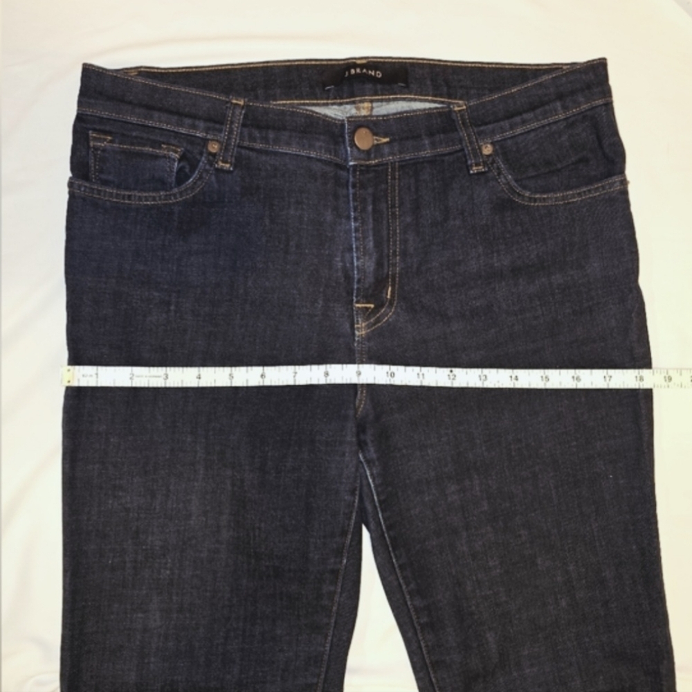 J Brand Aidan Straight Leg Boyfriend Jeans | Size 28 | Dark Blue Wash - Picture 8 of 16
